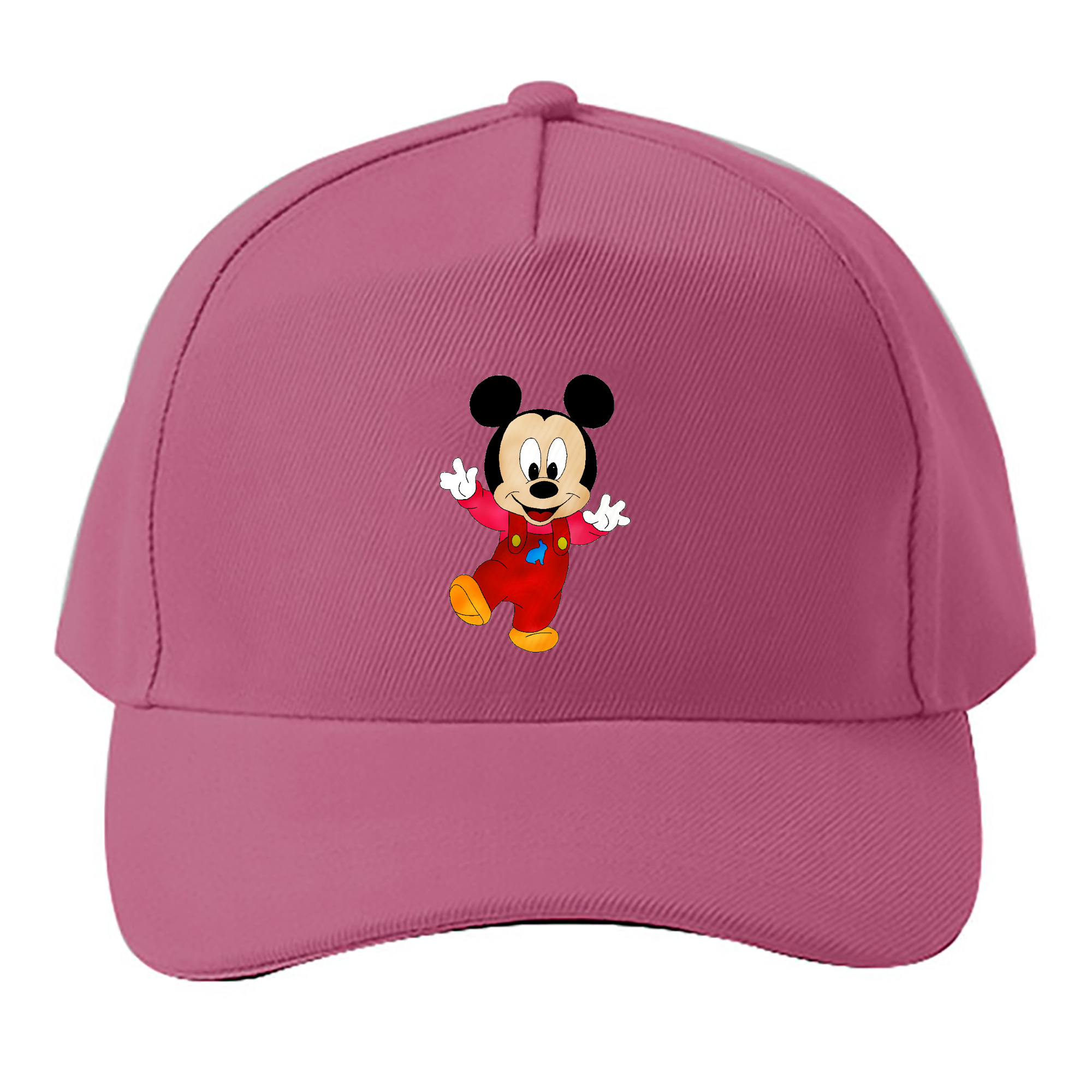 （画像用） ミッキーマウス Mickey Mouse ベースボールキャップ 綿100％ 男女兼用 帽子 スポーツ